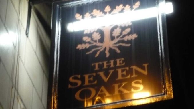 The Seven Oaks pub, Manchester. FOTO: Grig Bute, Ora de Turism