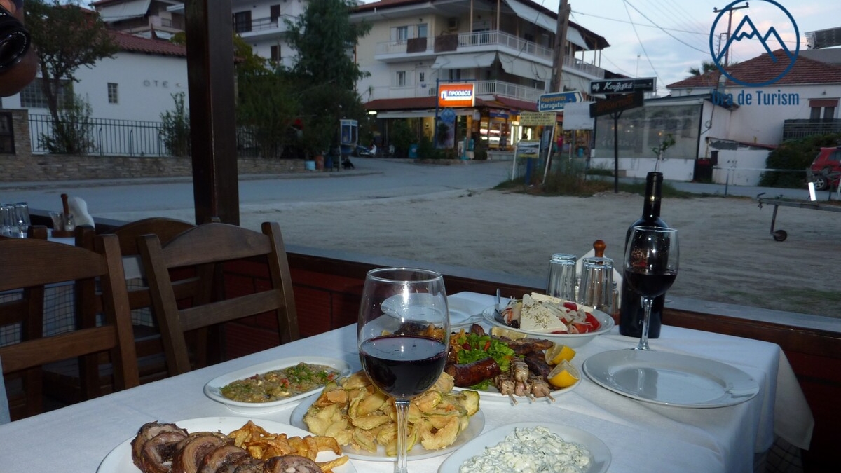 Taverna Klimataria, Ammouliani, Grecia. FOTO: Grig Bute (Ora de Turism)