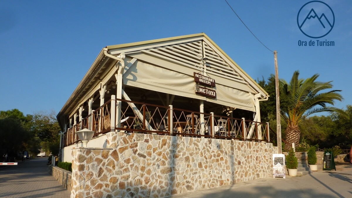 Taverna Metohi, Ammouliani, Grecia. FOTO: Grig Bute (Ora de Turism)