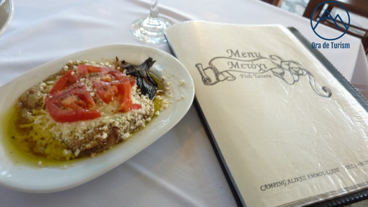 Taverna Metohi, Ammouliani, Grecia. FOTO: Grig Bute (Ora de Turism)