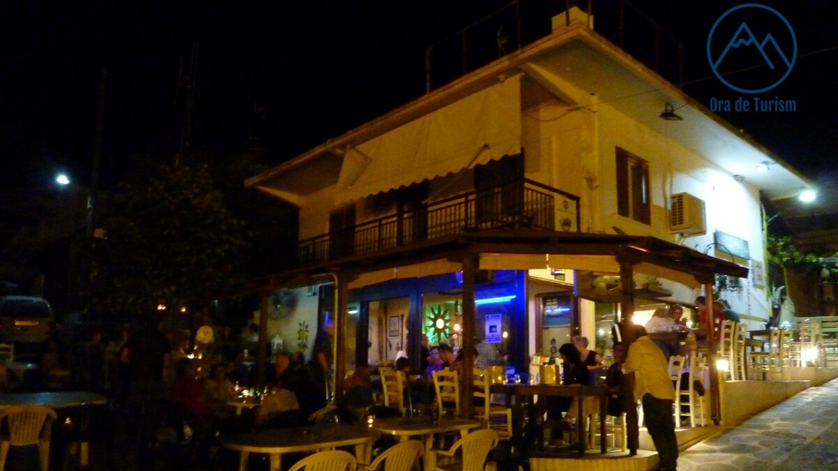 Taverna To Pareaki Tou Pineza, Ammouliani, Grecia. FOTO: Grig Bute (Ora de Turism)