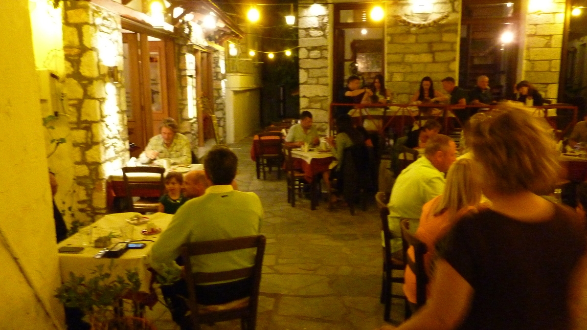 Taverna Alexandros, Skiathos, Grecia. FOTO: Grig Bute, Ora de Turism