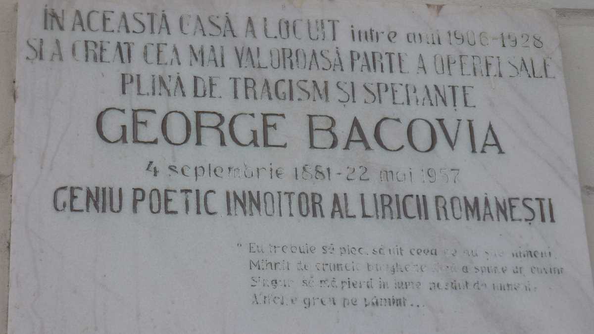 Casa memorială George Bacovia, Bacău. FOTO: Grig Bute, Ora de Turism