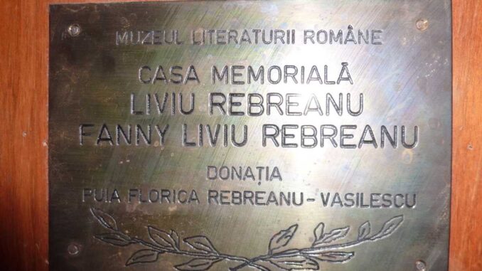 Casa memorială Liviu Rebreanu, București. FOTO: Grig Bute, Ora de Turism