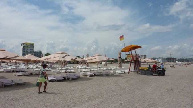 Plaja din Mamaia. FOTO: Grig Bute, Ora de Turism