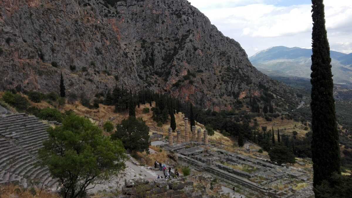 Situl arheologic și muzeul din Delphi, Grecia. FOTO: Grig Bute, Ora de Turism