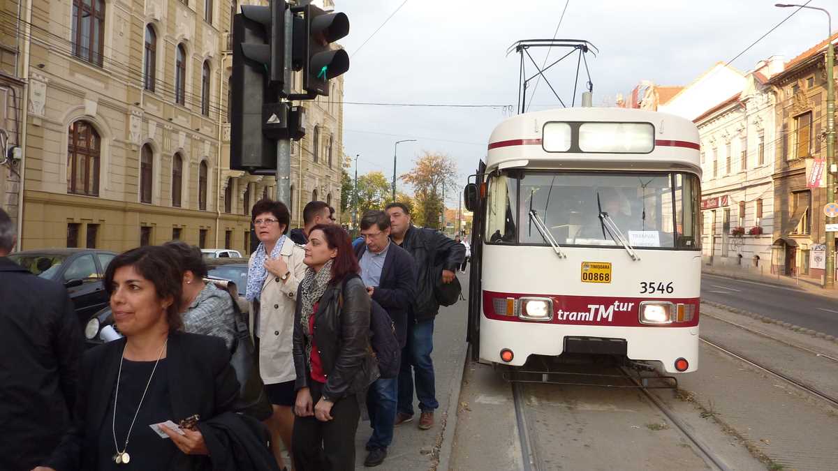Tramvaiul turistic, Timișoara. FOTO: Grig Bute, Ora de Turism