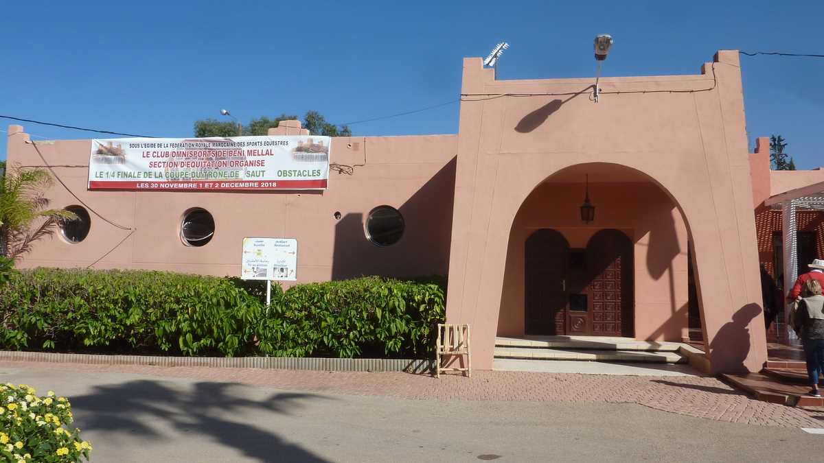 Le Club Omnisports, Beni Mellal, Maroc. FOTO: Grig Bute, Ora de Turism