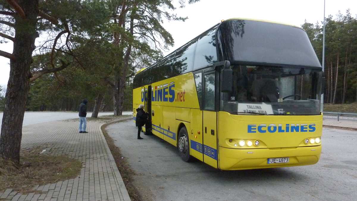 Tallinn-Riga bus. FOTO: Grig Bute, Ora de Turism