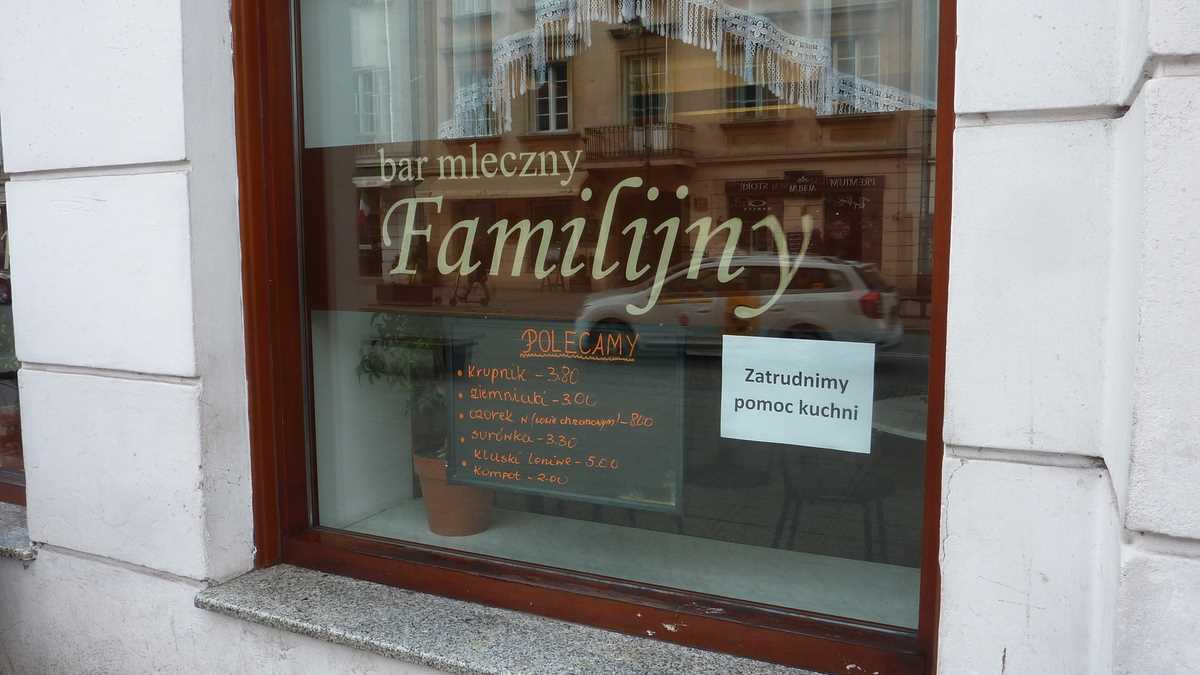 Bar Mleczni Familijny, Varșovia. FOTO: Grig Bute, Ora de Turism