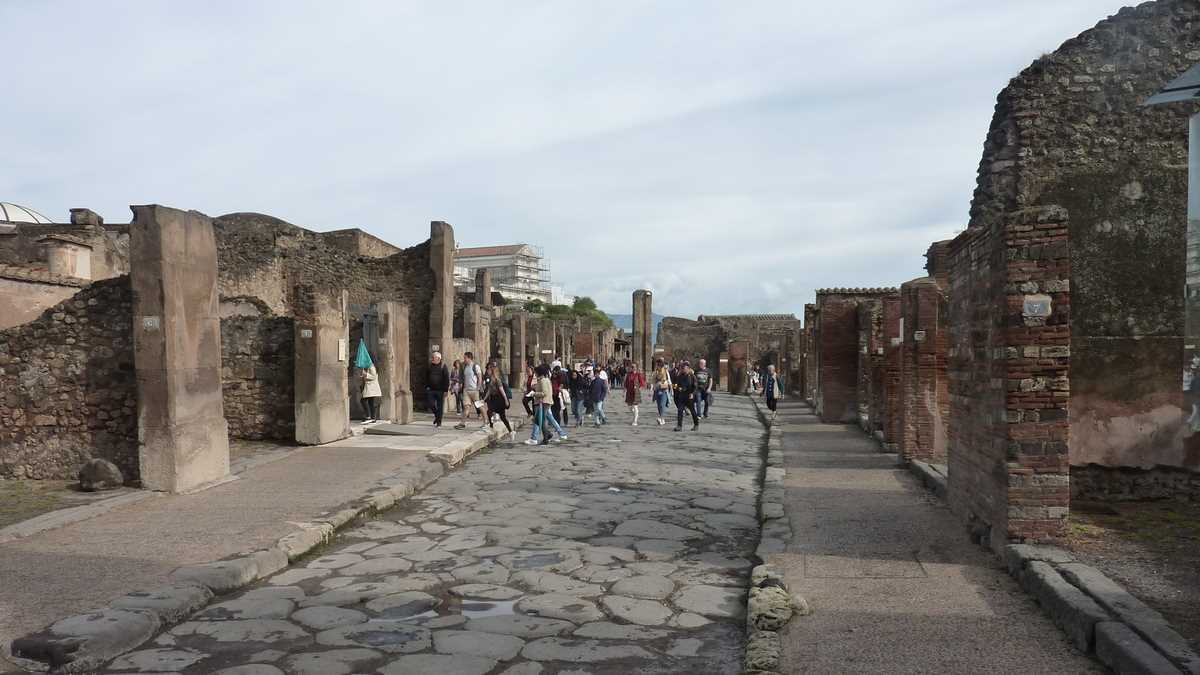 Pompei, Italia. FOTO: Grig Bute, Ora de Turism