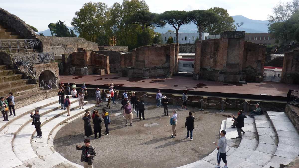 Pompei, Italia. FOTO: Grig Bute, Ora de Turism