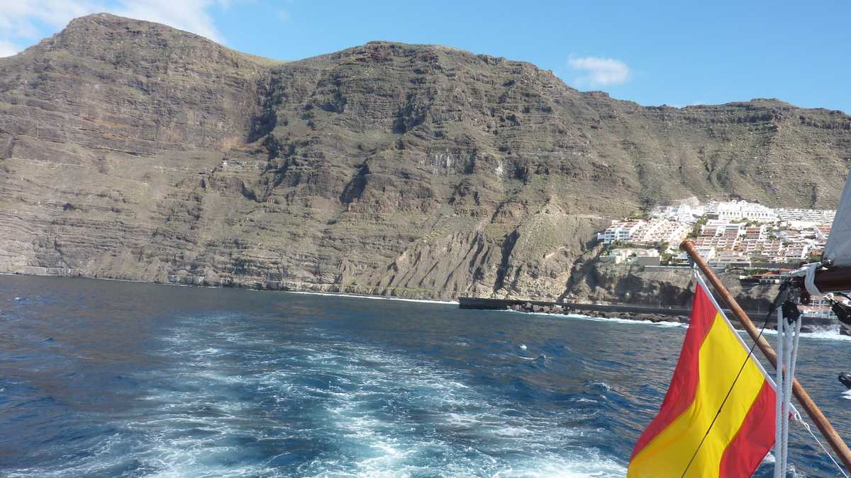Los Gigantes, Tenerife. FOTO: Grig Bute, Ora de Turism