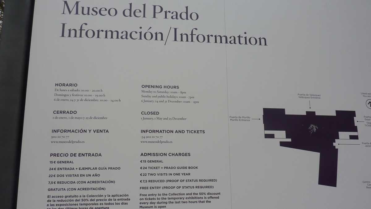 Museo del Prado, Madrid. FOTO: Grig Bute, Ora de Turism