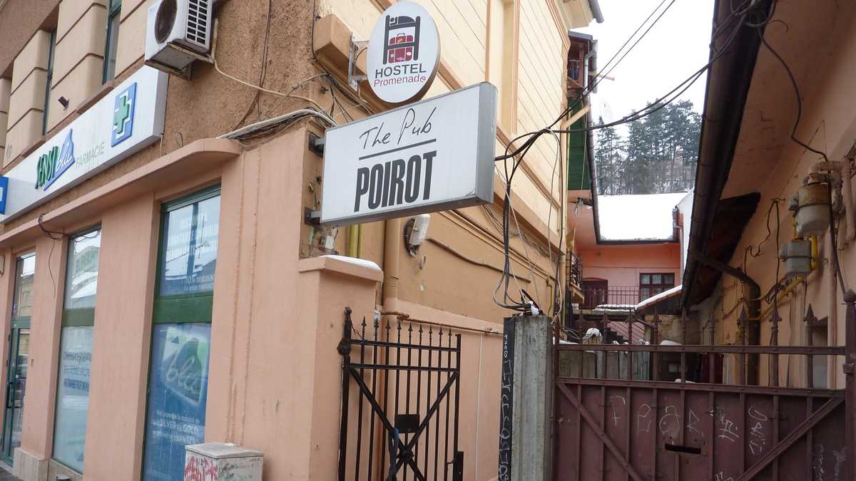 Poirot Hostel, Brașov. FOTO: Grig Bute, Ora de Turism