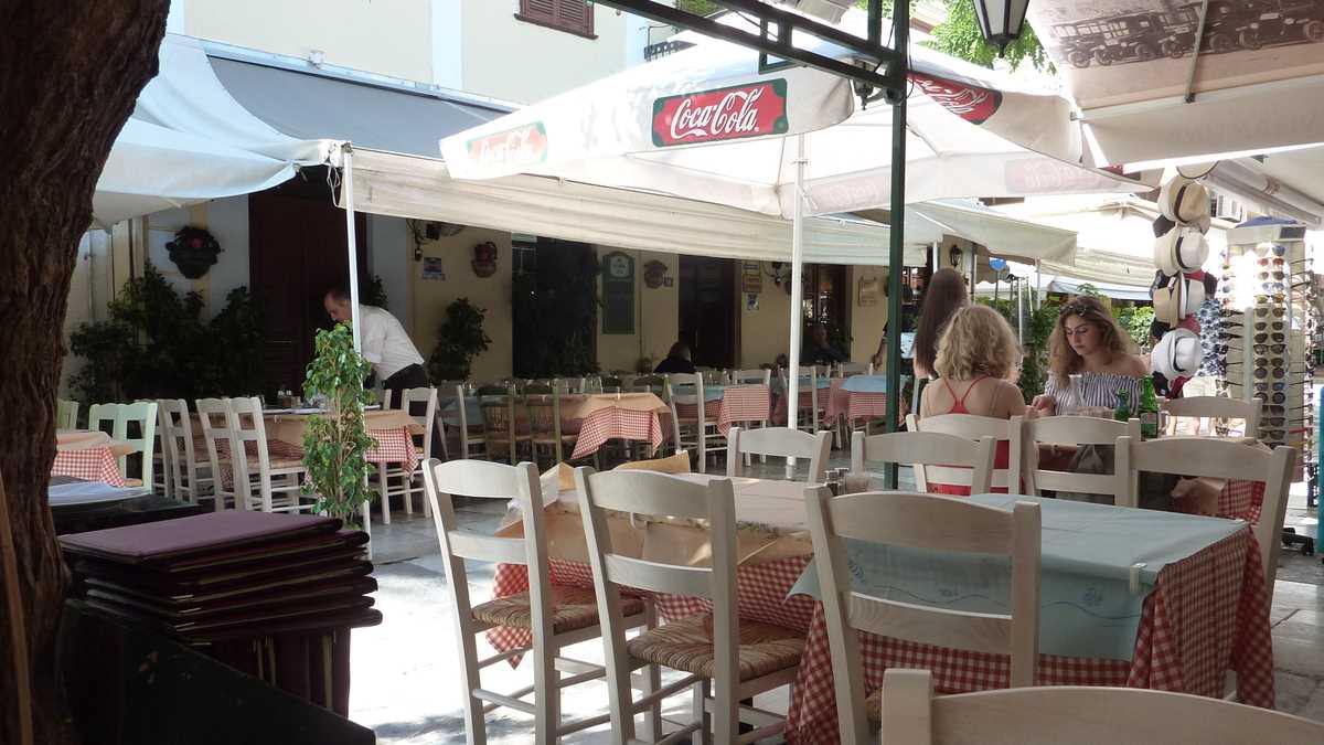 Taverna Vizantino, Atena. FOTO: Grig Bute, Ora de Turism