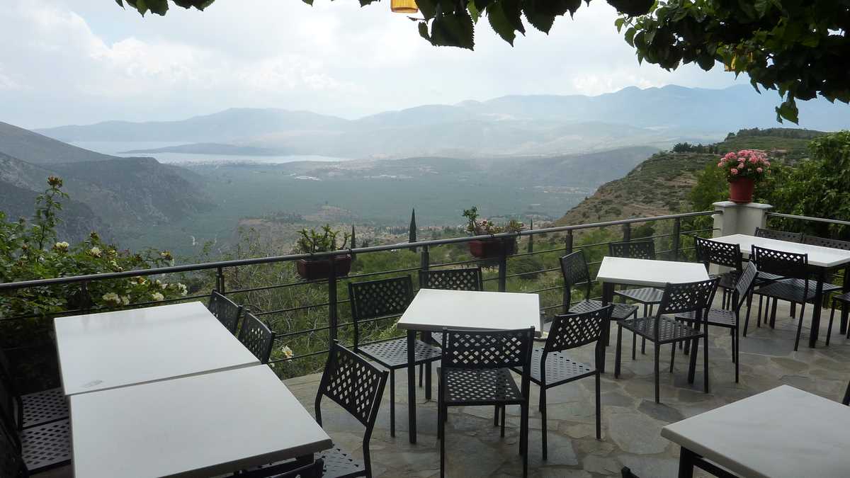 Taverna To Patriko Mas, Delphi, Grecia. FOTO: Grig Bute, Ora de Turism