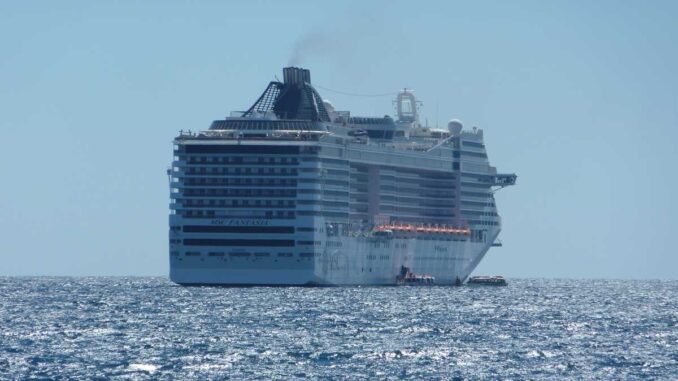 MSC Fantasia, Marea Mediterană. FOTO: Grig Bute, Ora de Turism