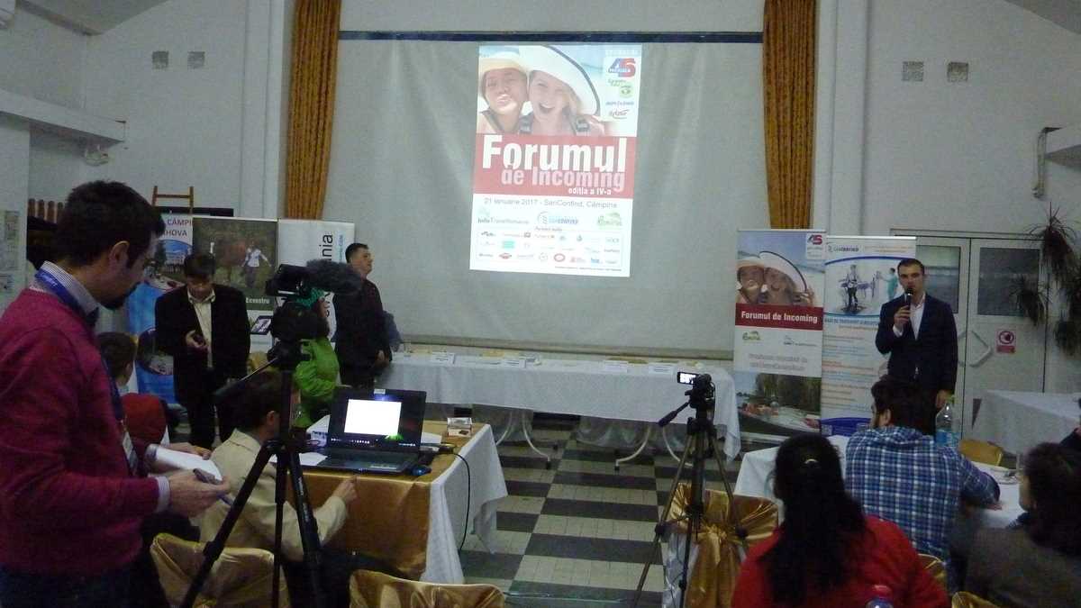 Forumul de Incoming, Cîmpina, jud. Prahova. FOTO: Grig Bute, Ora de Turism