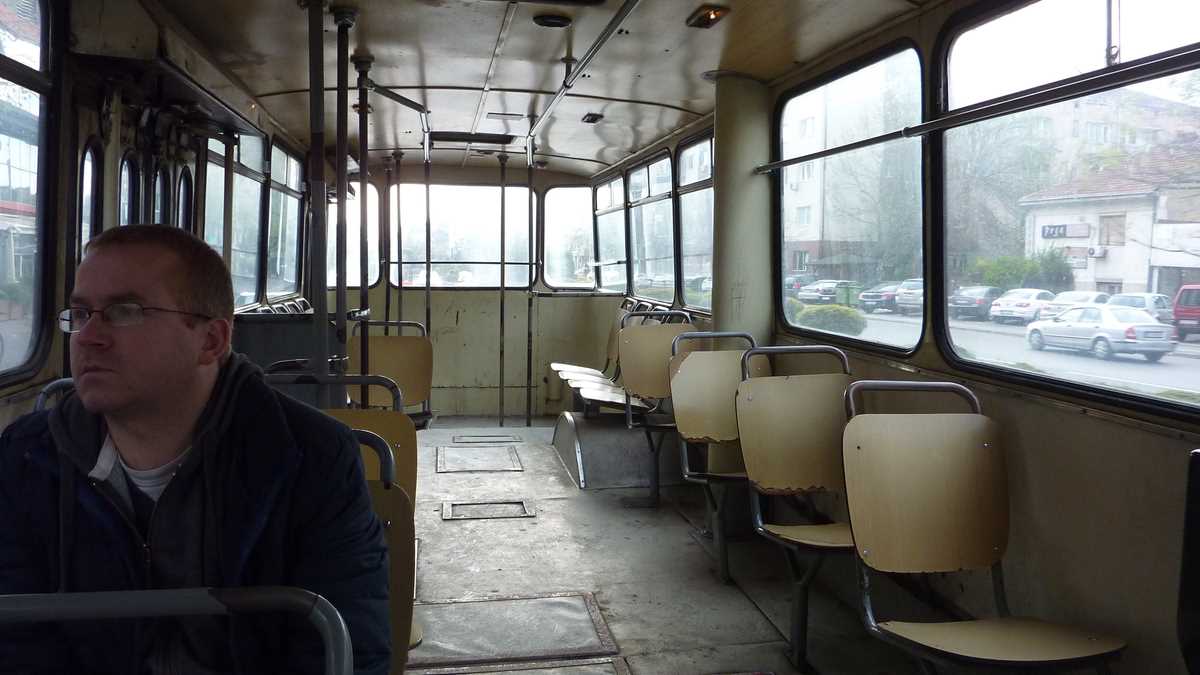 Autobuz Skopje - Canionul Matka, Macedonia de Nord. FOTO: Grig Bute, Ora de Turism