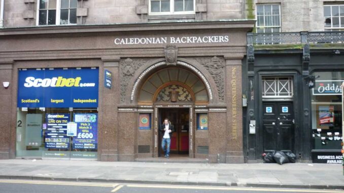Caledonian Backpackers Hostel, Edinburgh, Scoția, UK. FOTO: Grig Bute, Ora de Turism