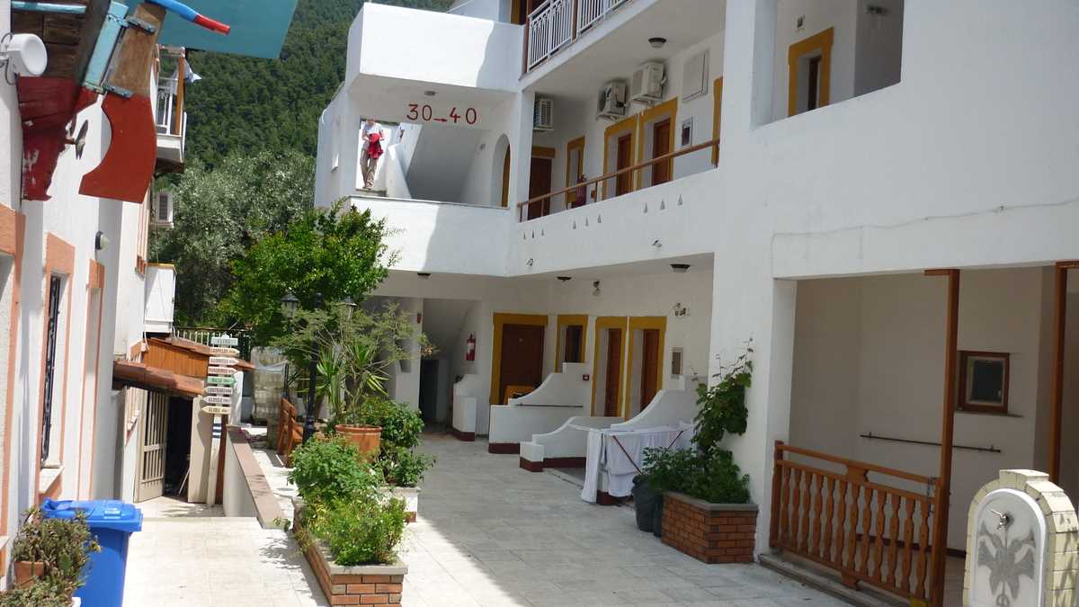 Elios Holidays Hotel, Neo Klima, Skopelos, Grecia. FOTO: Grig Bute, Ora de Turism