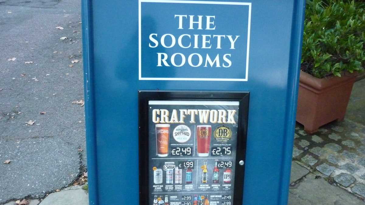 The Society Rooms pub, Macclesfield, UK. FOTO: Grig Bute, Ora de Turism