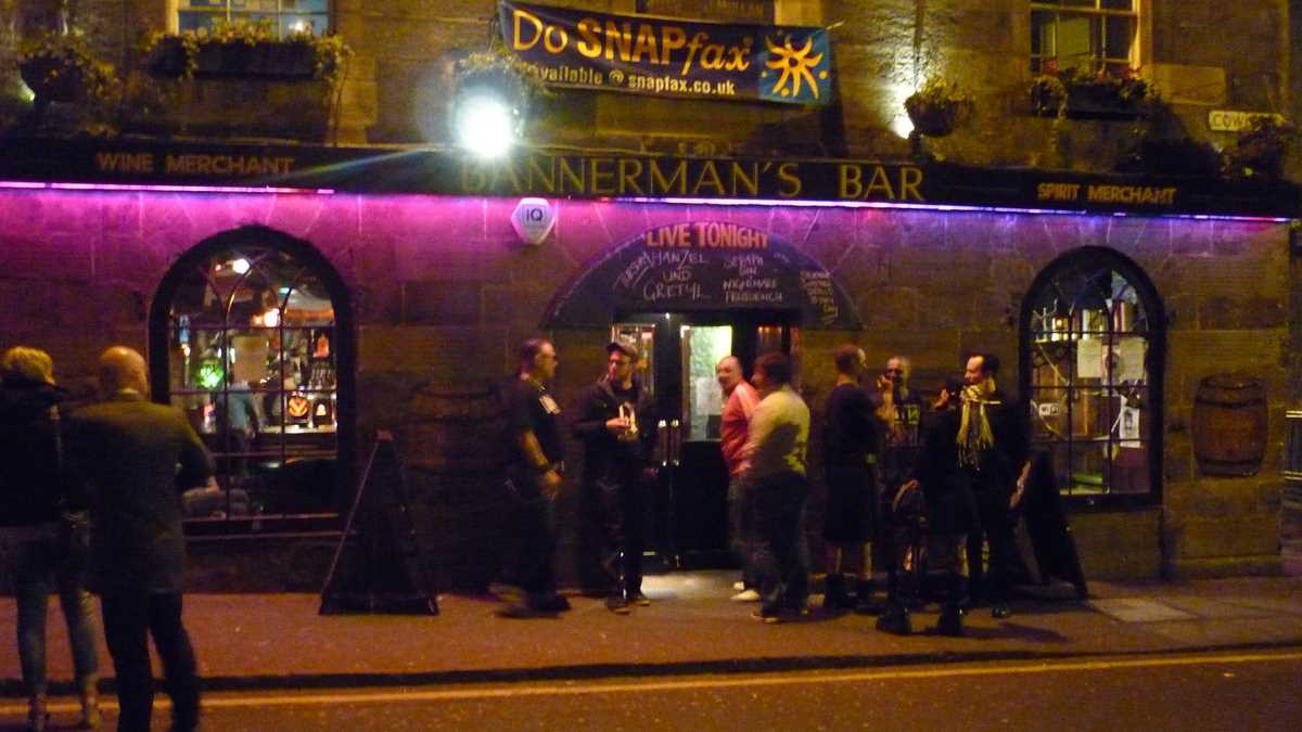 Bannerman's bar, Edinburgh. FOTO: Grig Bute, Ora de Turism
