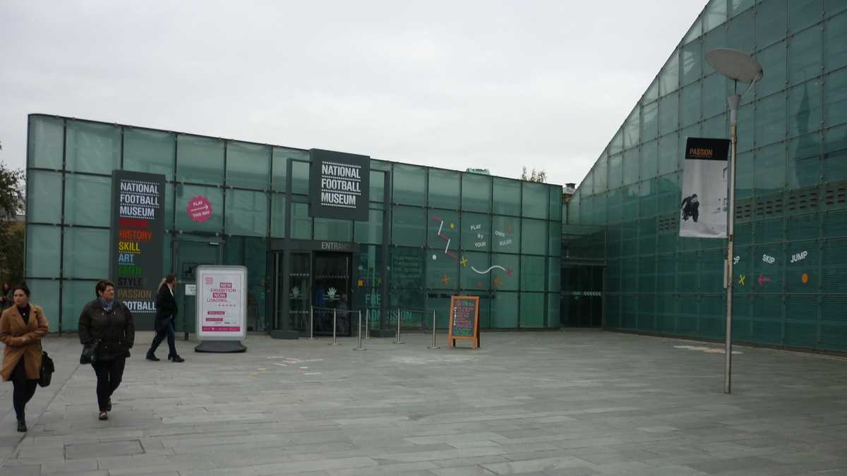 National Football Museum, Manchester, UK. FOTO: Grig Bute, Ora de Turism
