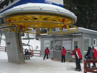 Pîrtia Nemira, Slănic Moldova, jud. Bacău. FOTO: Grig Bute, Ora de Turism