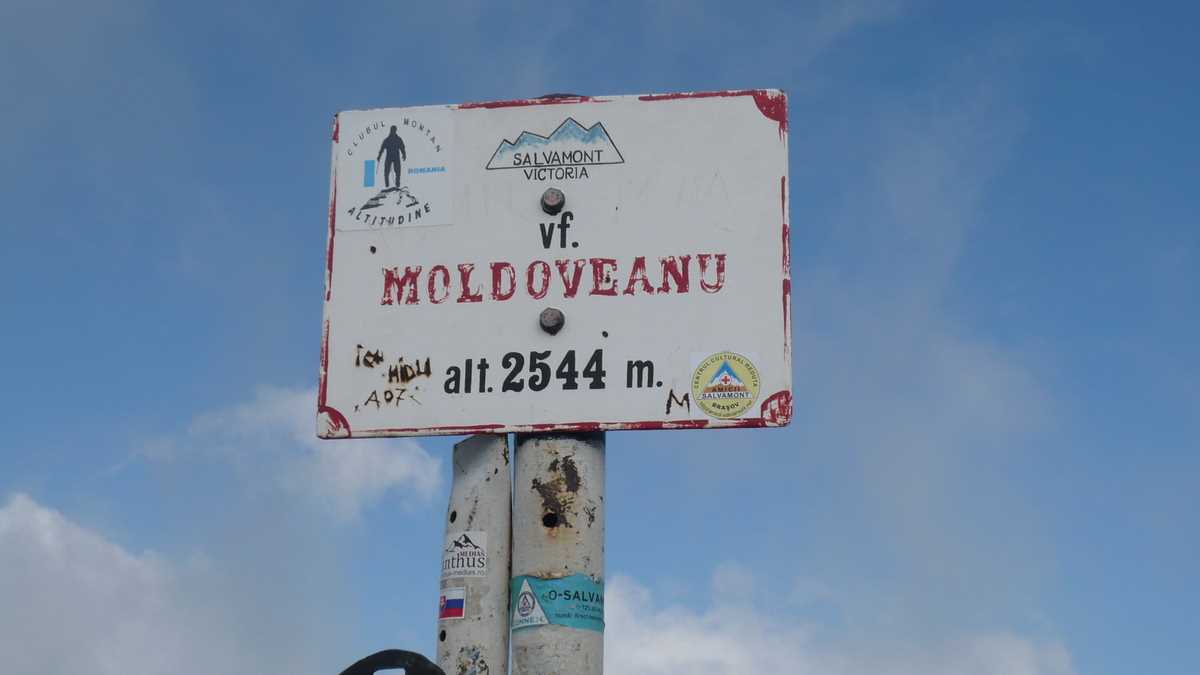 Vîrful Moldoveanu, Masivul Făgăraș, Carpații Meridionali. FOTO: Grig Bute, Ora de Turism