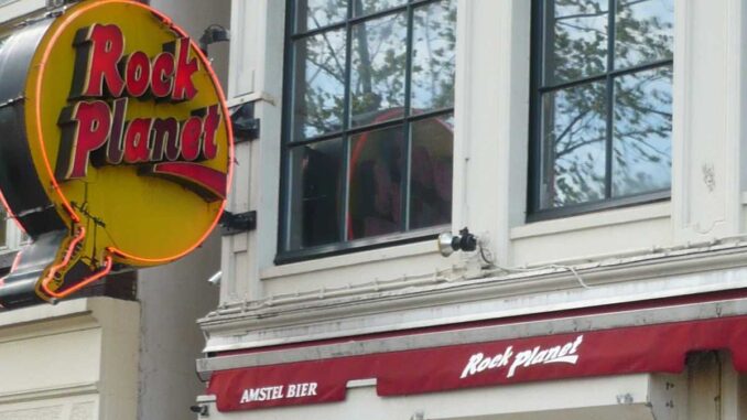 Rock Planet bar, Amsterdam. FOTO: Grig Bute, Ora de Turism