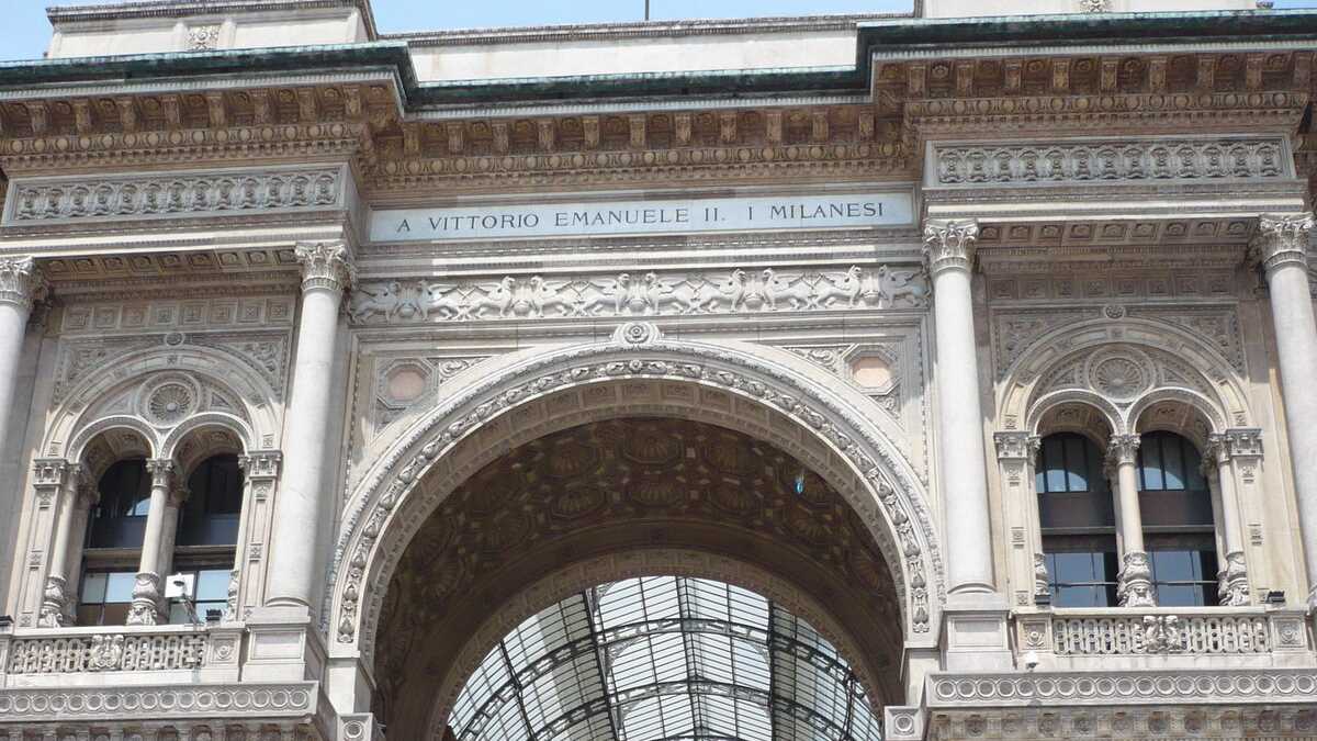 Galleria Vittorio Emanuelle II, Milano, Italia. FOTO: Grig Bute, Ora de Turism