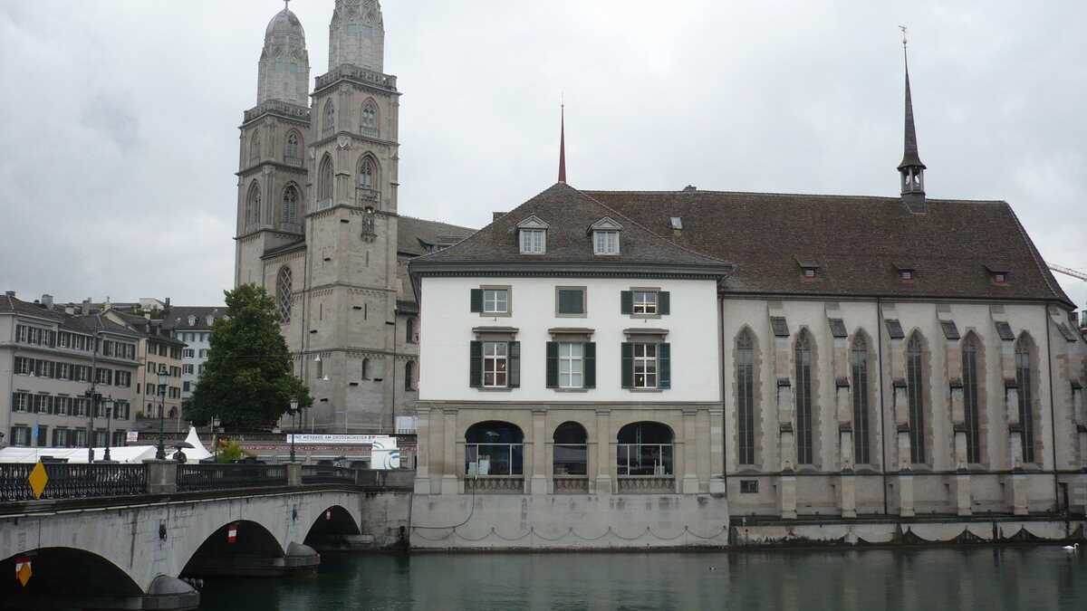 Grossmünster, Zürich, Elveția. FOTO: Grig Bute, Ora de Turism