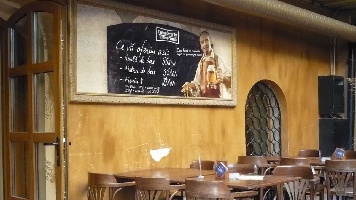 Restaurant Curtea Berarilor, București. FOTO: Grig Bute, Ora de Turism