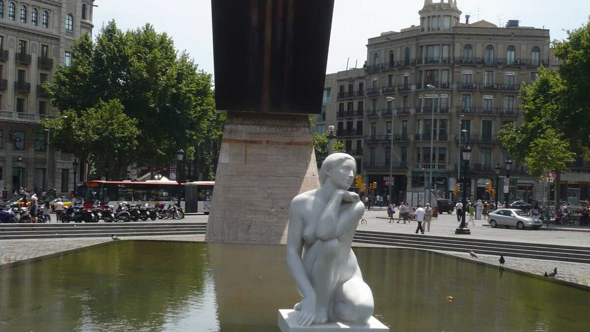 Placa de Catalunya, Barcelona, Spania. FOTO: Grig Bute, Ora de Turism