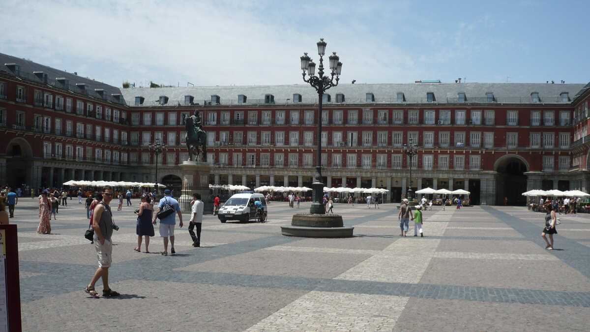 Plaza Mayor, Madrid, Spania. FOTO: Grig Bute, Ora de Turism