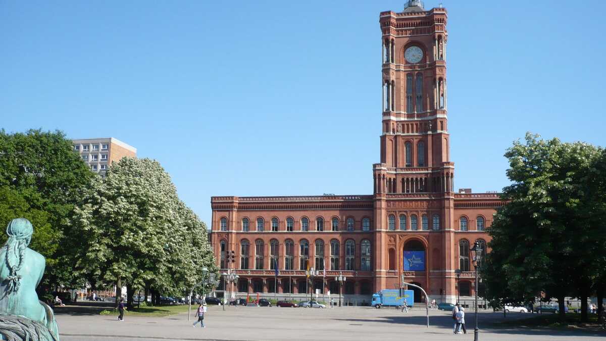 Rotes Rathaus, Berlin, Germania. FOTO: Grig Bute, Ora de Turism