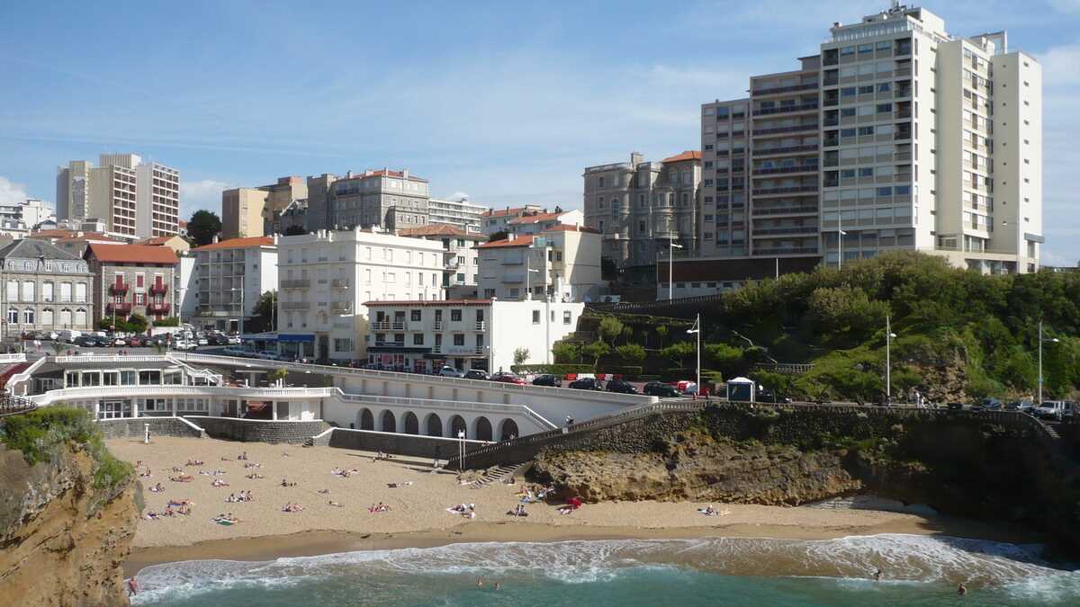 Plage de le Port Vieux, Biarritz, Franța. FOTO: Grig Bute, Ora de Turism