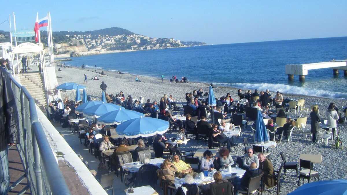 Plaja Lido, Nisa, Franța. FOTO: Grig Bute, Ora de Turism