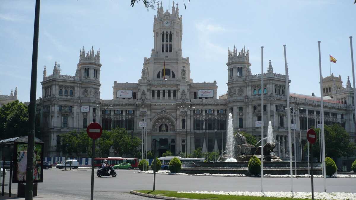 Primăria Madrid, Spania. FOTO: Grig Bute, Ora de Turism