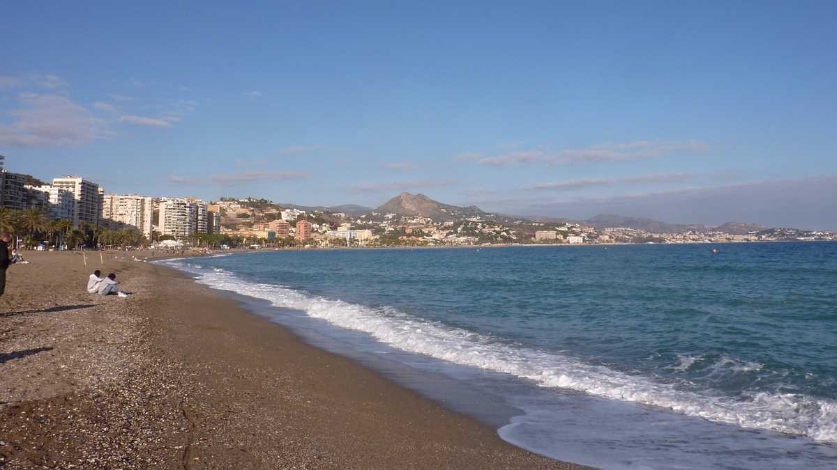 Plaja Malagueta, Malaga, Andaluzia, Spania. FOTO: Grig Bute, Ora de Turism