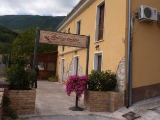 Restaurant Antica Cucina, Carpineto della Nora, Italia. FOTO: Grig Bute, Ora de Turism