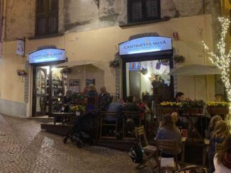 Winebar-ul Cantinetta Mava, Penne, Italia. FOTO: Grig Bute, Ora de Turism