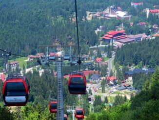 Telecabina Poiana Brașov. FOTO: BIBI Touroperator