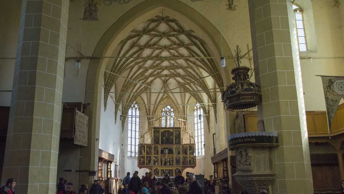 Biserica fortificată din Biertan, jud. Sibiu. FOTO: Grig Bute, Ora de Turism