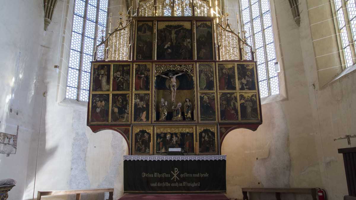 Biserica fortificată din Biertan, jud. Sibiu. FOTO: Grig Bute, Ora de Turism