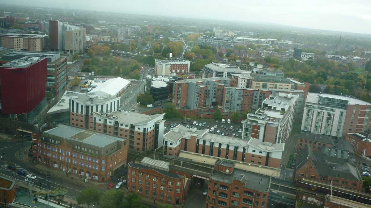 Cloud 23 bar, Beetham Tower, Manchester, UK. FOTO: Grig Bute, Ora de Turism