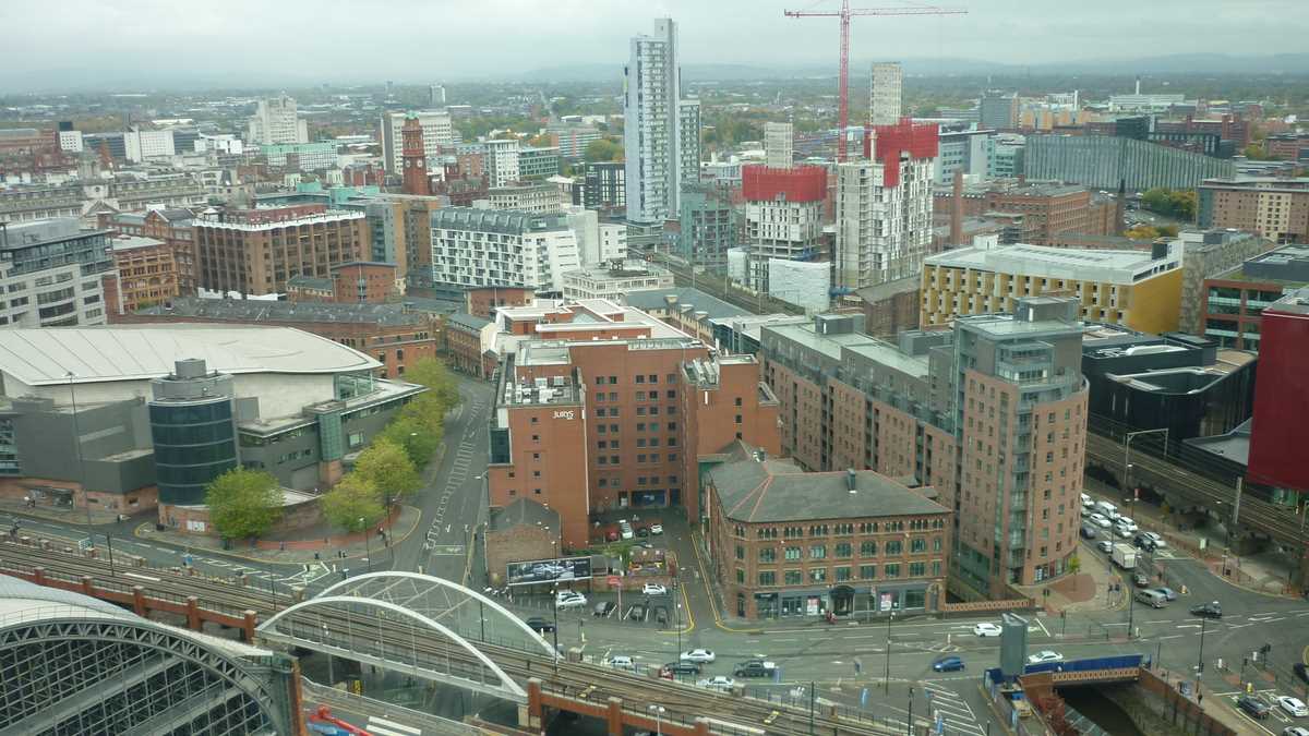 Cloud 23 bar, Beetham Tower, Manchester, UK. FOTO: Grig Bute, Ora de Turism