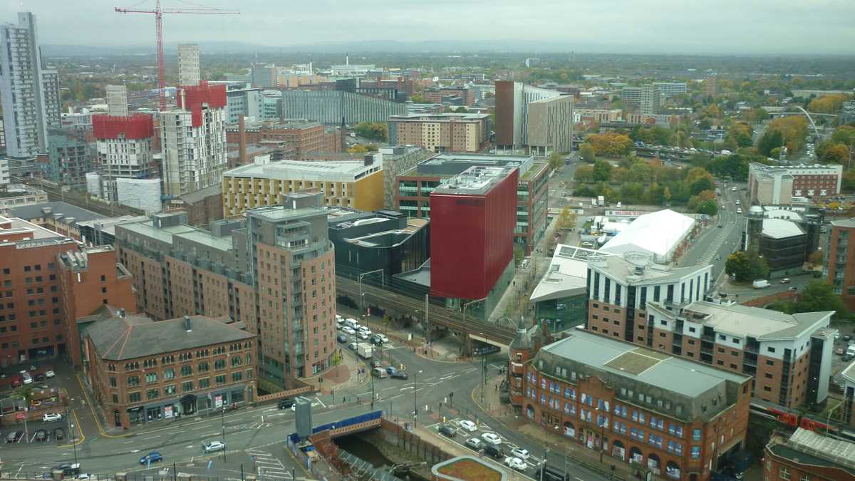 Cloud 23 bar, Beetham Tower, Manchester, UK. FOTO: Grig Bute, Ora de Turism